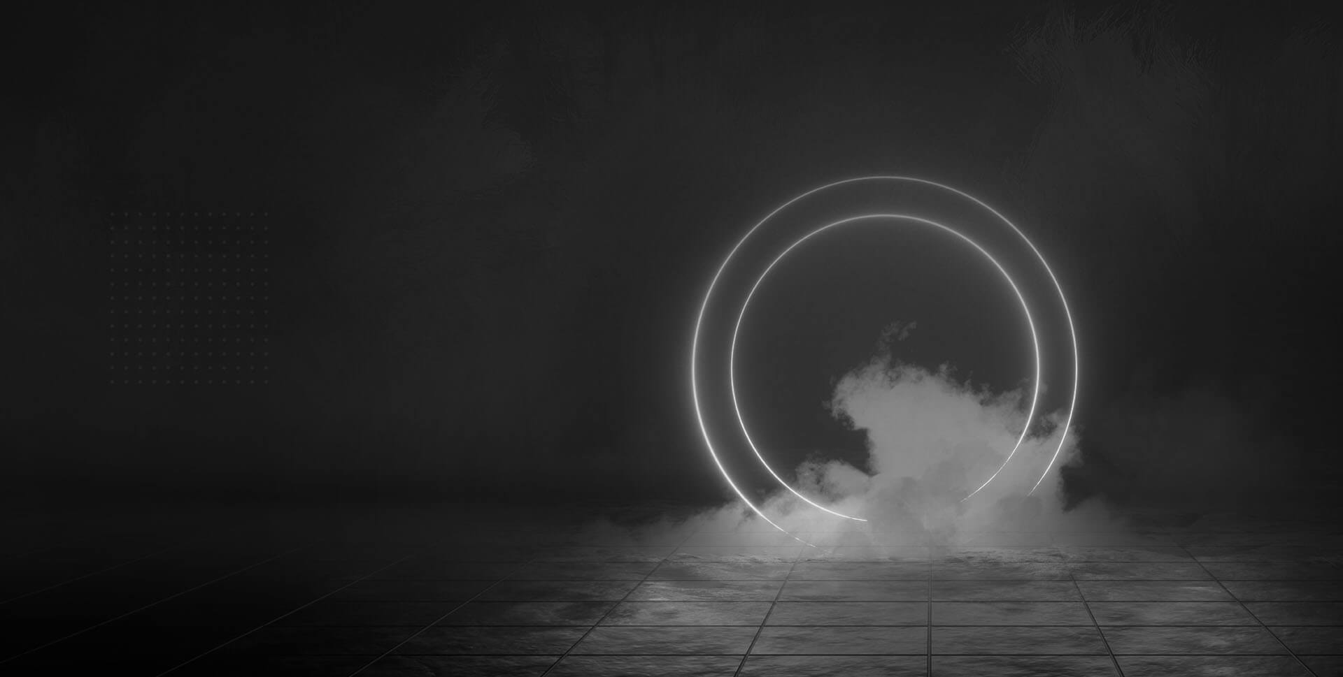 black background desktop smoke