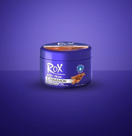 Rox Body Cream cinnamon flavor