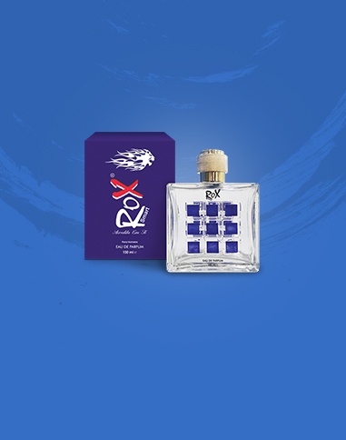 rox perfume blue color