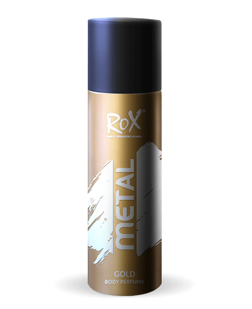 ROX Metal Gold Banner